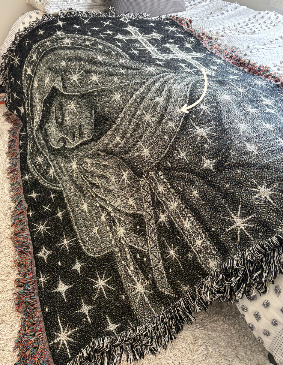 Stars & Mary - Biblical Blanket